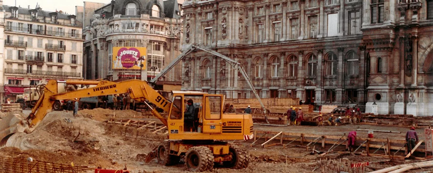 Parking Hôtel de Ville - Construction 